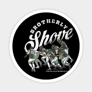 Jalen Hurts Philadelphia Brotherly Shove Magnet